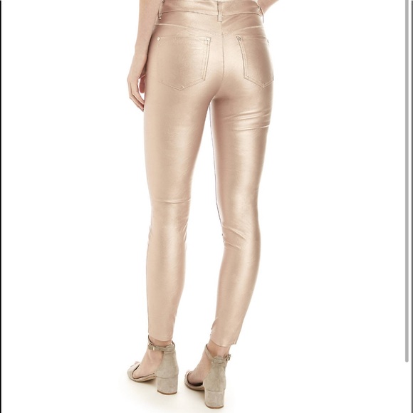 Free People Long and Lean Vegan Leather Pants - Picture 2 of 3